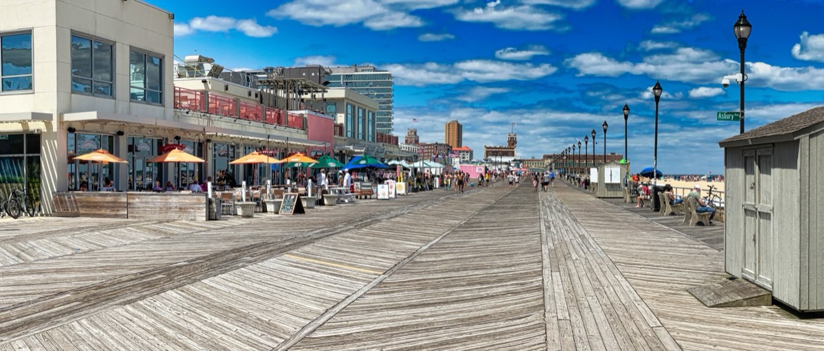 Stay near the Asbury Park boardwalk