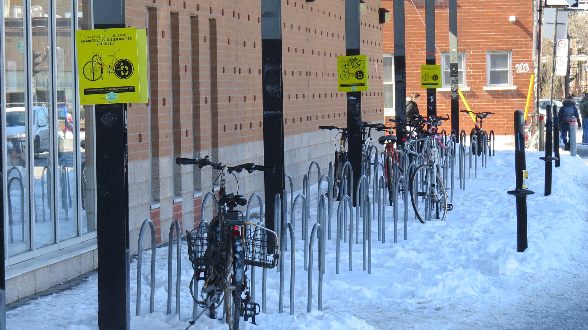 Stalls at Jean-Talon Market in Montreal