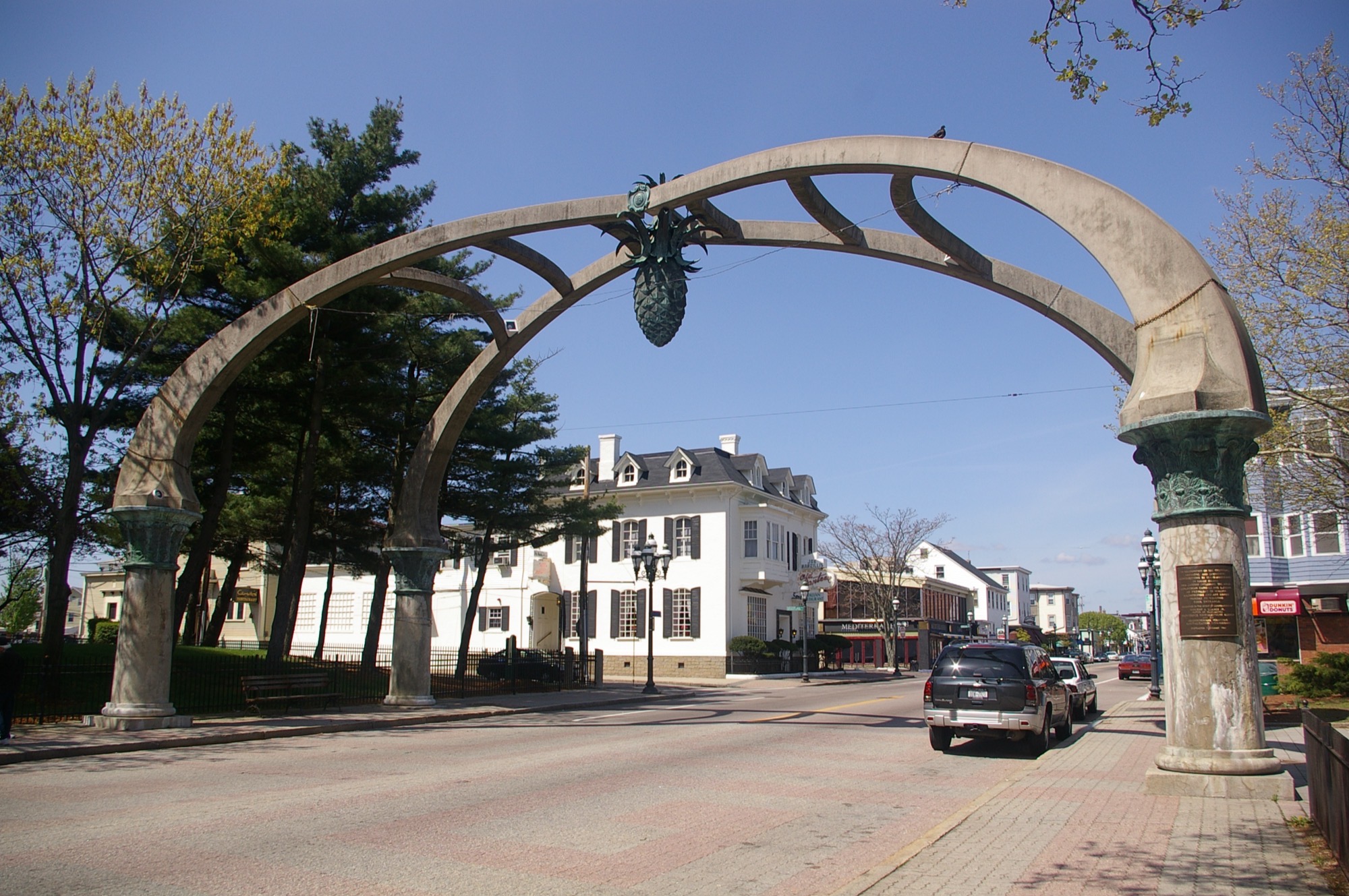 Federal Hill arch in Providence