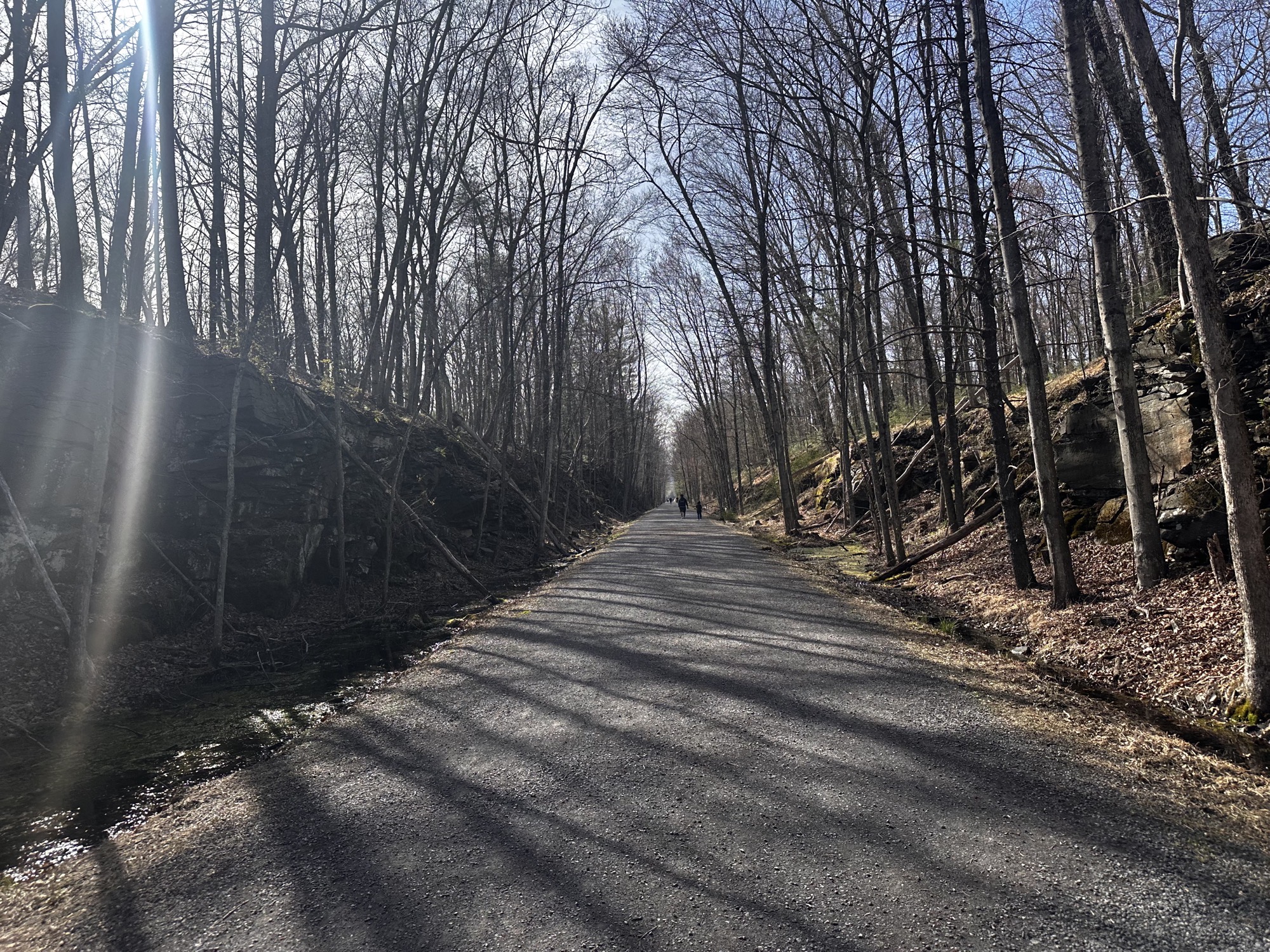 A section of the Ashokan Rail Trail