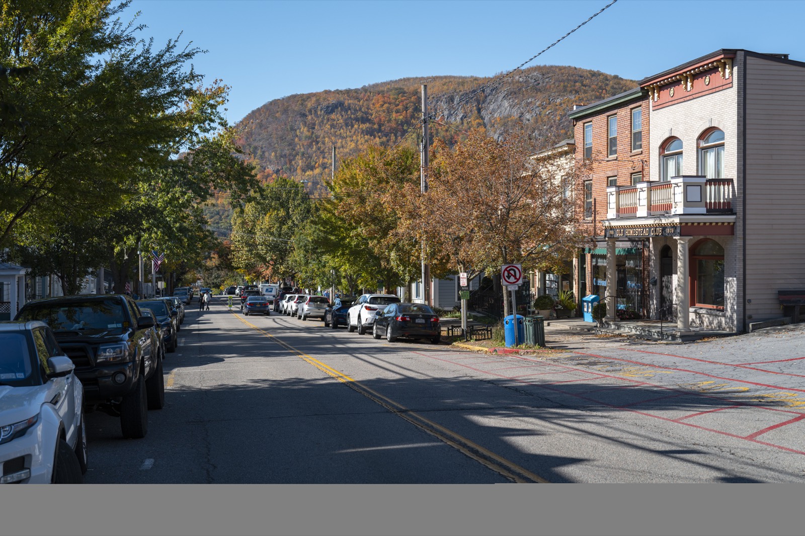 Cold Spring village street scene