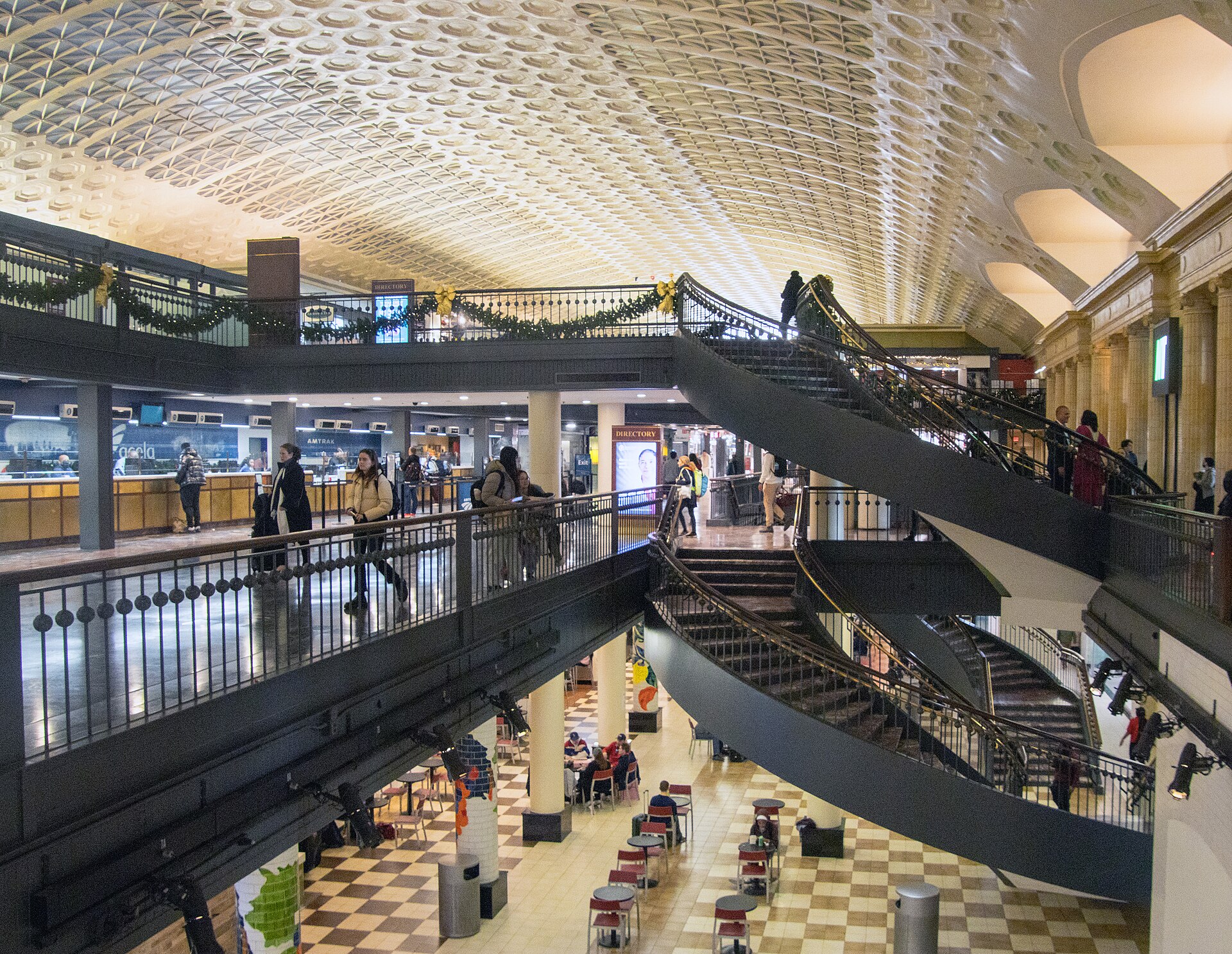 The Great Hall interior at Union Station in Washington, D.C.
